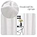 PrinceDeco Natural Linen Curtains Rich Soft Linen Curtains for Living Room Tab Top Window Treatments Panels Light Filtering Bedroom Curtains(Set of 2, 52