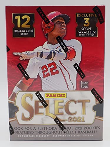 2021 Panini Select Baseball Blaster Box - 3 Scope Parallels Per Box