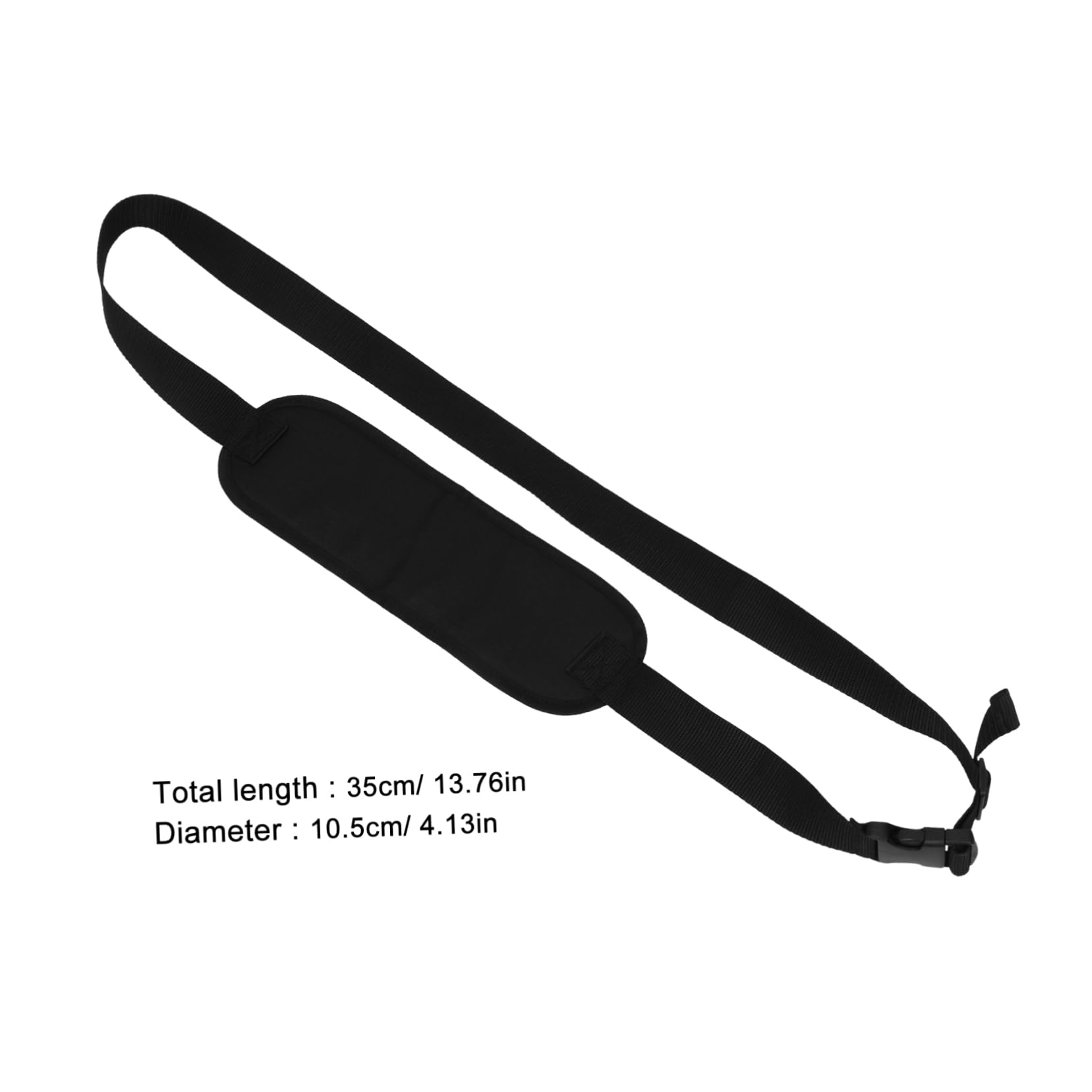 TOVINANNA Wheel Chair Replacement Band Adjustable Strap Accessory Accessories Black Polyester