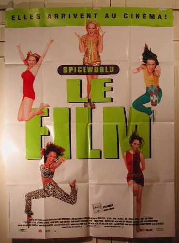 Affiche Spice Girls Le Film grand format poster mural vintage 116X158cm pliable collector
