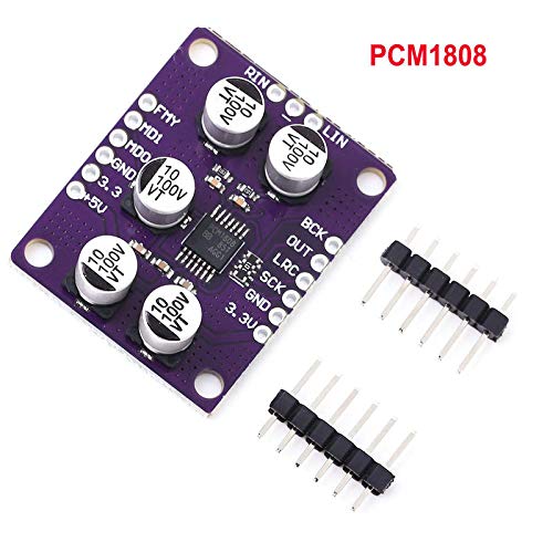 Amazon.co.jp: PCM1808 24bit SNR オーディオ ステレオ ADC シングル