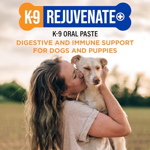K9 Rejuvenate+ Canine Oral Paste (60g Oral Syringe, Pack of 1) Digestive and Immune Support for Dogs – Dog Supplements for Digestion K9 Rejuvenate+ Canine Oral Paste (60g Oral Syringe, Pack of 1) Digestive and Immune Support for Dogs – Dog Supplements for Digestion
