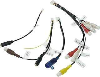 Xtenzi 4PCS Set XT91920 RCA Cord Assembly Harness Car Audio Video Compatible with Pioneer DMH160BT, DMH1700NEX, DMH1770NEX, DMHW2700NEX, DMHW2770NEX.