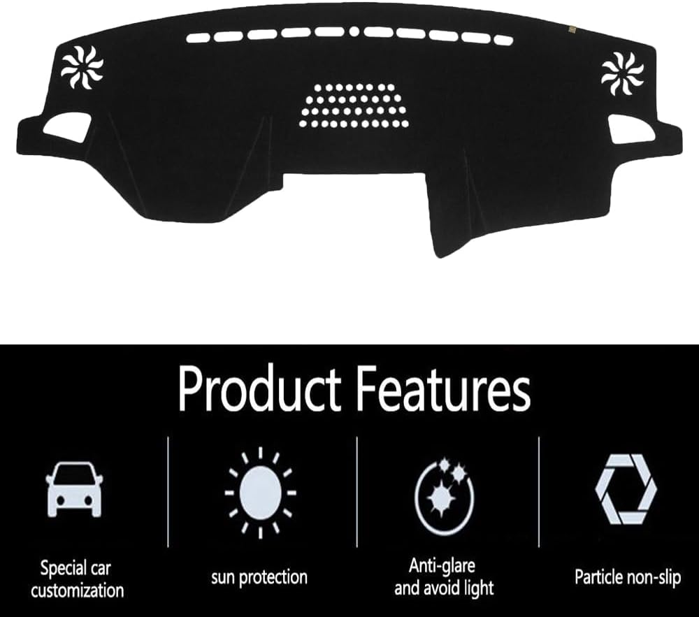 Dash Covers for Subaru Outback 2015-2019,Polyester Dashboard Covers mat,Car Dashboard Protecter Cover,Interior Dash Covers Pads,Blue