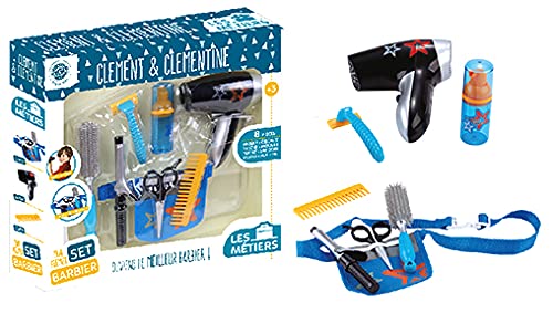 Juego de imitación de barbero azul de 35 cm para regalar a niños 3
