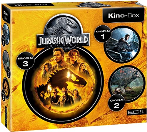 Jurassic World - Kino-Box: Die Original-Hörspiele zu den Kinofilmen 1 - 3...