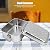 Acrylic Light, 18W 20Cm 3-Color Segmentation Modern Lamp, for Home Decorative Easy To Install(All-steel lunch box medium: single compartment)