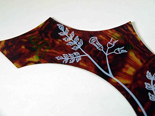 Pickguard pour guitare acoustique Mod. : Bird RED + 2 médiators de cadeau. - Les Beatles, Paul McCartney, John Lennon, RIngo Starr, George Harrison Pickguard pour guitare acoustique Mod. : Bird RED + 2 médiators de cadeau. – Image 5