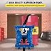 Happybuy Air-Operated Double Diaphragm Pump, 1/2 in Inlet & Outlet, Cast Iron Body, 8.8 GPM & Max 120PSI, Nitrile Diaphragm Pneumatic Transfer Pump for Petroleum, Diesel, Oil & Low Viscosity Fluids