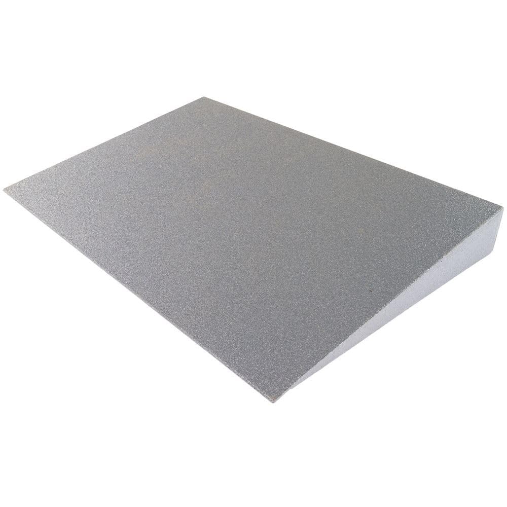 VersaRamp 4" High Lightweight Foam Threshold Ramp for Wheelchairs, Mobility Scooters, and Power Chairs by Silver Spring - 800 lb. Weight Capacity