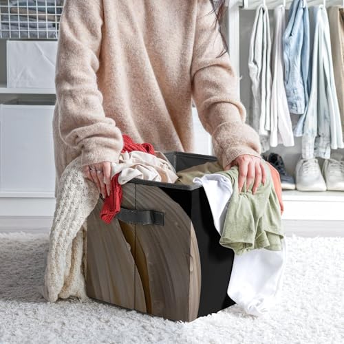 Cube de rangement pliable imprimé ail pour armoires et vêtements