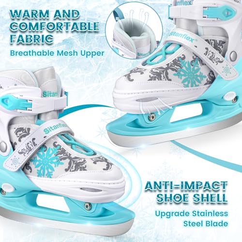 Sitanflex Adjustable Ice Skates