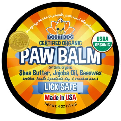 Bodhi Dog Paw Balm - USDA Certified Organic, Natural Healing