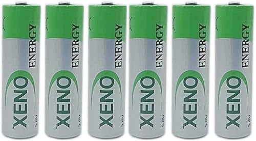 Miniatura 1 de YICUAA 6-Pack XL-060F Water Meter Electric Meter Flow Meter Battery AA 3.6V Lithium Battery for Xeno Energy Batteries