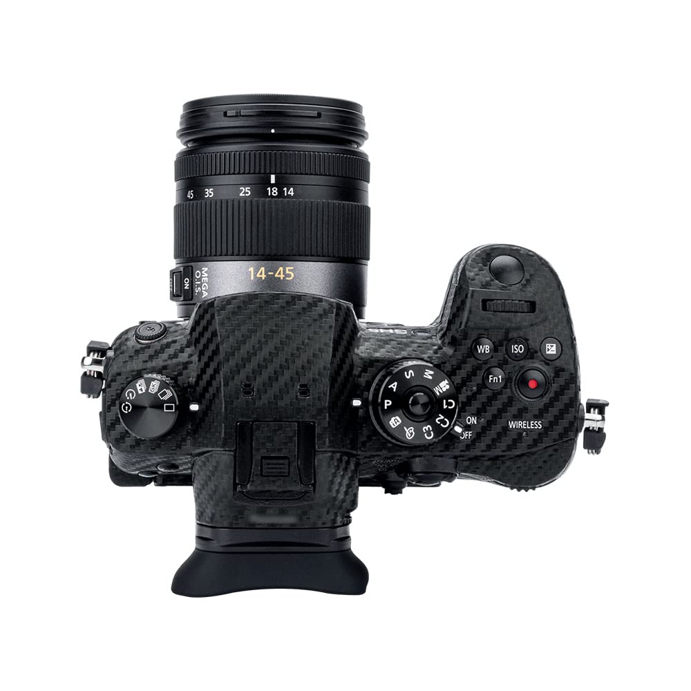 KIWIFOTOS Oculaire d'extension pour Pana. LUMIX DC-GH6 GH5S GH5 | Remplace 4YE1A561Z|Silicone souple|ABS durable|Bloque lumières parasites & studio|Protège chocs & rayures