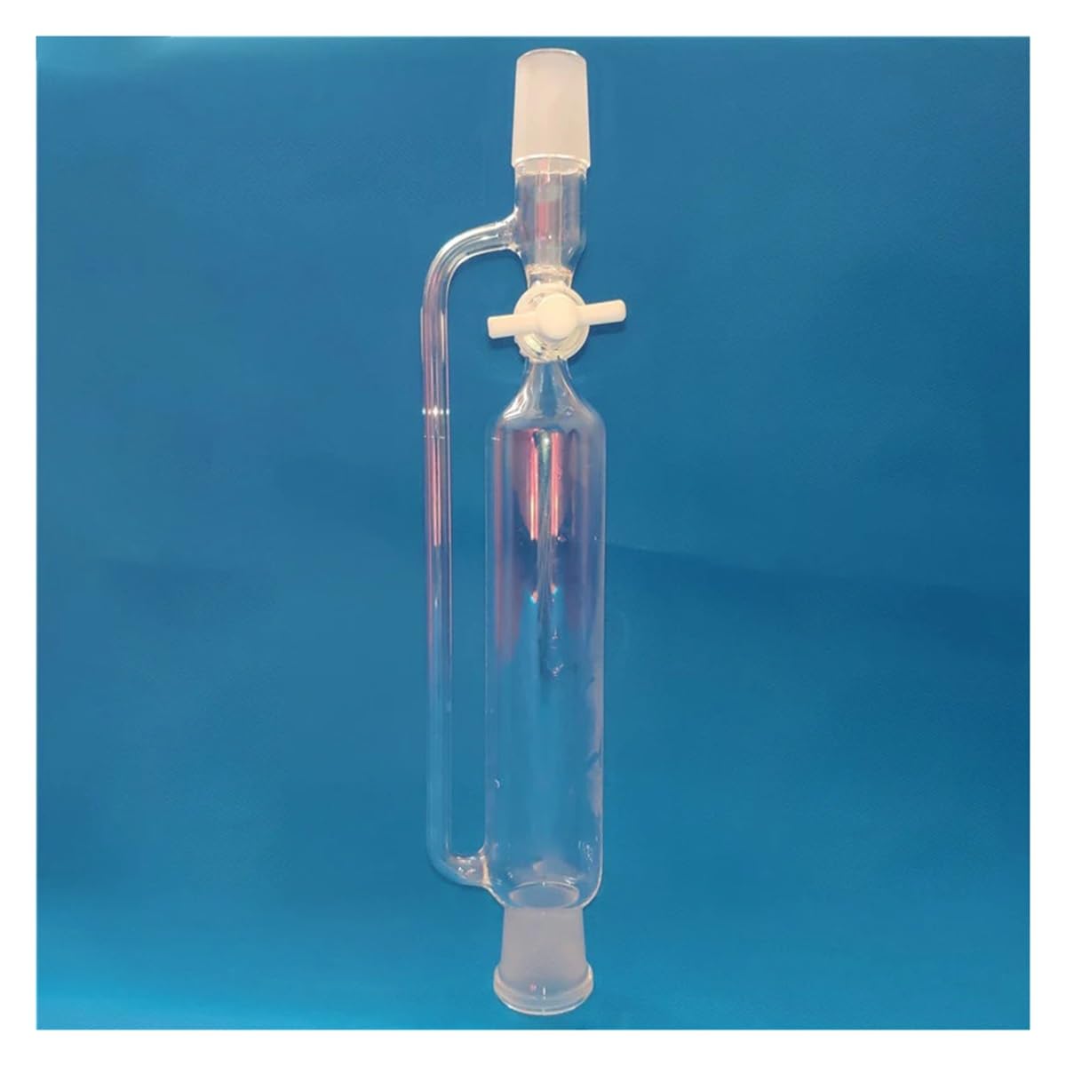 Attrezzature e forniture di laboratorio Colonna a goccia da laboratorio in vetro borosilicato con giunto n. 24 29 500 ml e 1000 rubinetto in PTFE