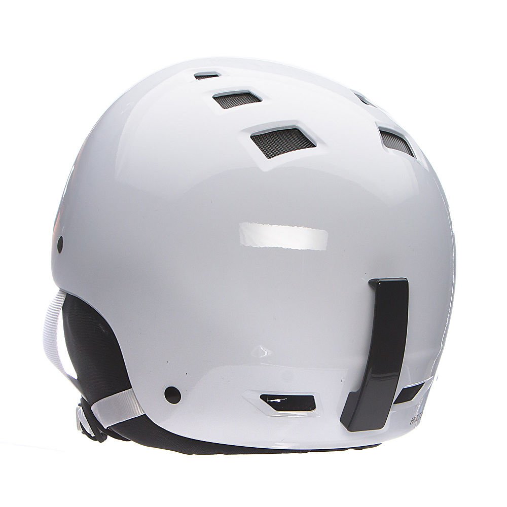 Smith Holt Jr. Snow Helmet – Kids Ski & Snowboard Helmet with Bombshell Construction, Adjustable Fit, Ear Padding & Ventilation – Head Protection for Boys & Girls – White, Youth Medium