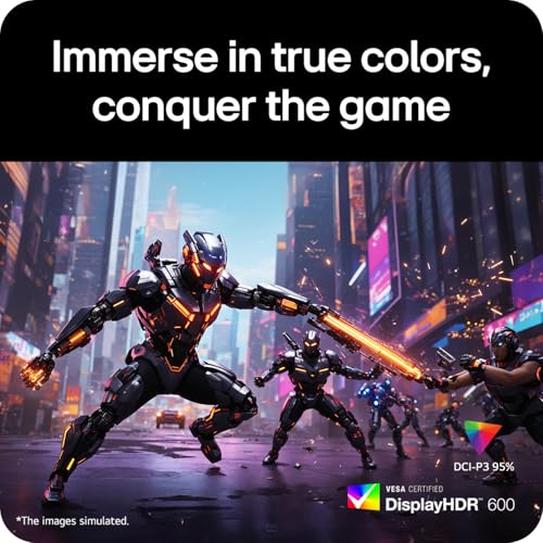 LG Ultragear™ G8 37” UHD Curved Gaming Monitor 37G800A – 165Hz, 1ms (GtG), DCI-P3 95%, VESA DisplayHDR™ 600, USB-C 65W PD, AdaptiveSync, FreeSync™ Premium Pro by LG - Image 2