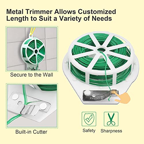 Hydgooho Trellis Netting For Climbing Plants Heavy-Duty Polyester Garden Netting Plant Support Vine Climbing Hydroponics (5 * 30Ft) #TOP4