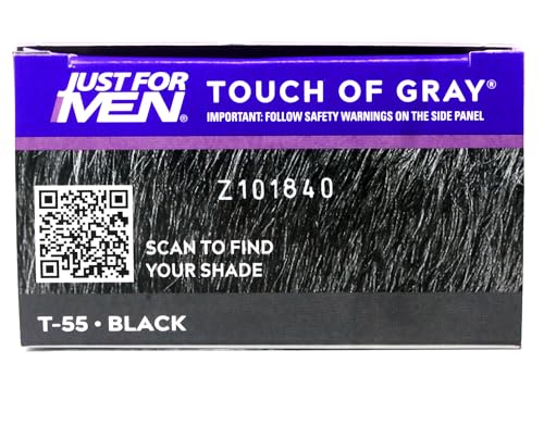 Just for Men Touch of Gray Hair Treatment Black T-55 Pack de 12 miniatura 6