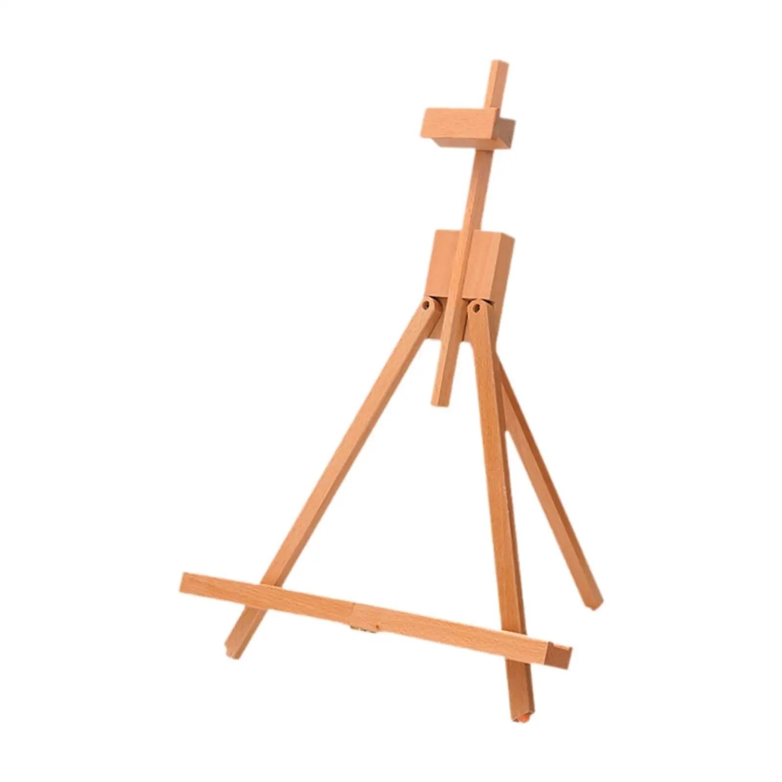 NGDFGR Easel Painting Stand Drawing Sketchpad Wooden Display Folding Desktop,Color 2