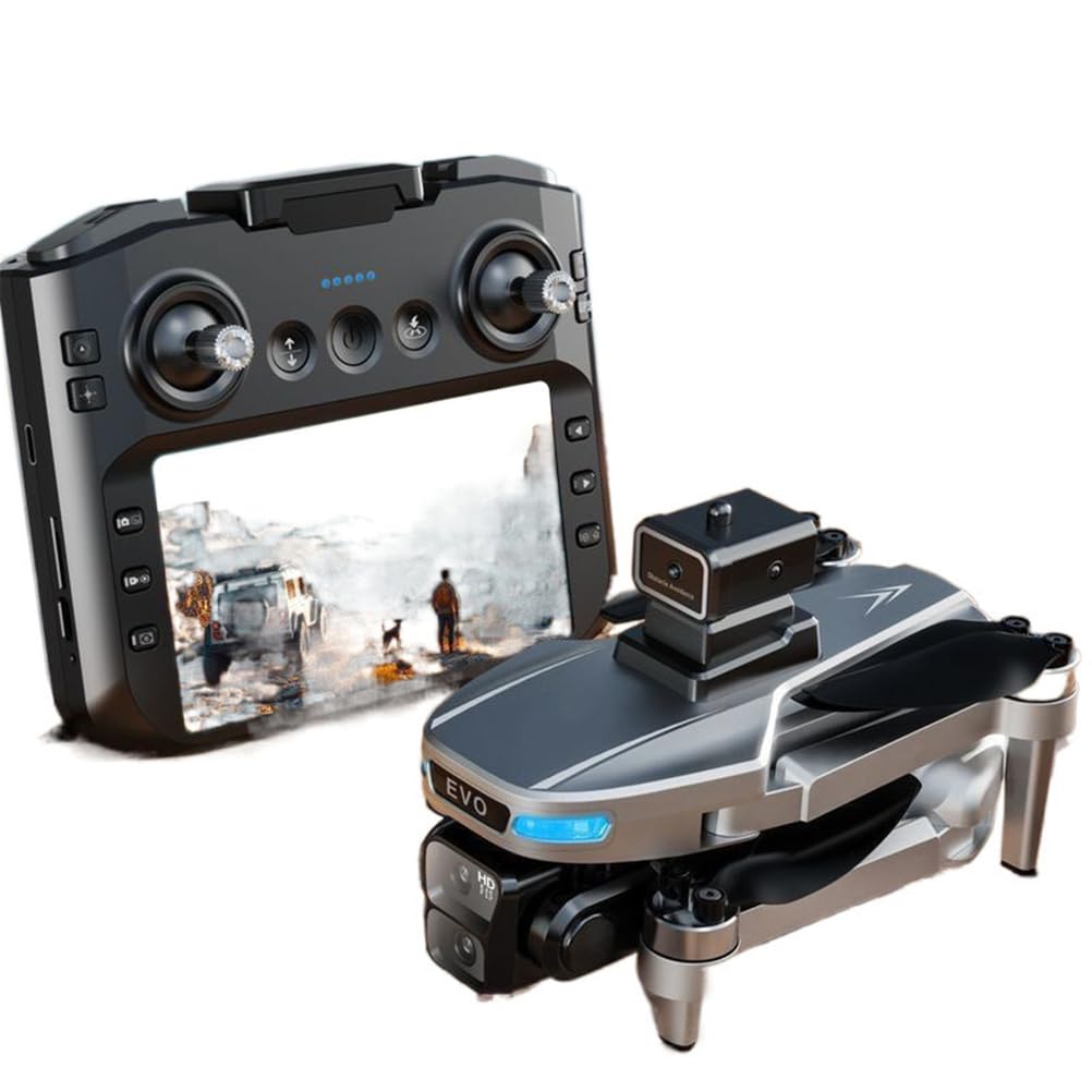 Dual battery,sg109 pro max dron profesjonalny gps hd kamera drony 5g wifi fpv wideo 4k uav 4.5 calowy duży ekran zdalne sterowanie rc dron