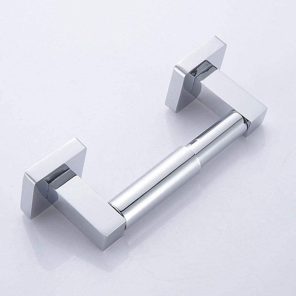 Stały uchwyt na papier toaletowy, Stainless Steel Toilet Paper Holder Towel Chrome 60x205x45mm