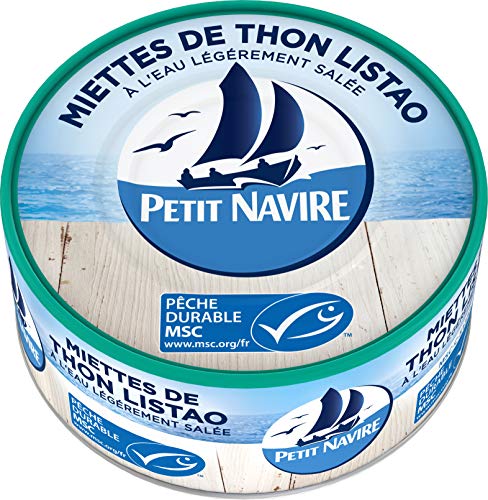 Pequeño buque Migas de Atún Listao Natural MSC 112 g