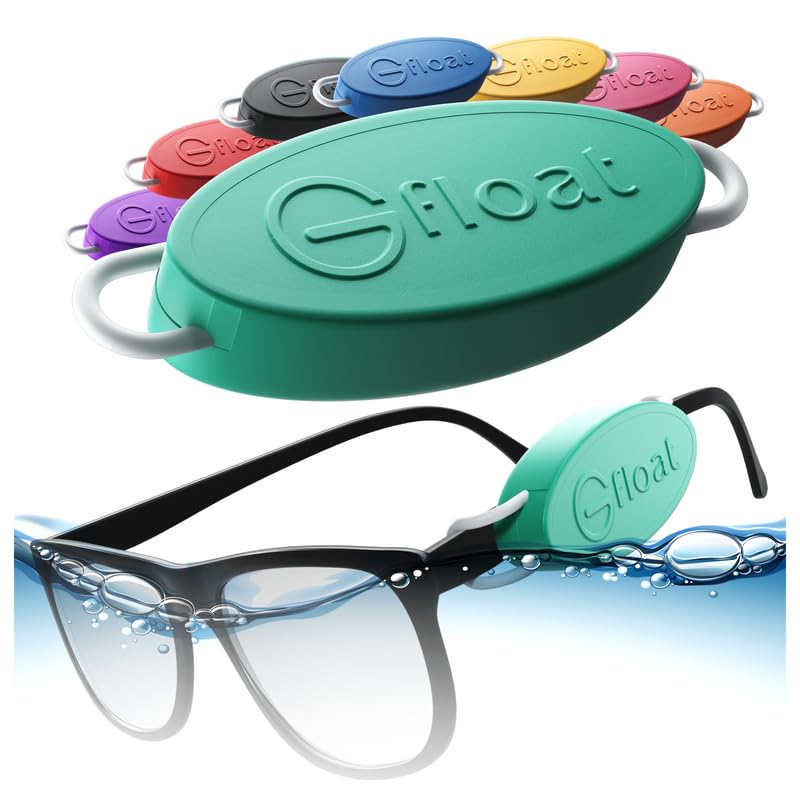 Image of GFLOAT Floating Eyewear Retainer - Sunglasses & Prescription Glasses Float, No Strap, Water Sports
