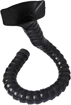 MERIGLARE Fume Extractor Arm High Temperature Resistant Smoke Absorber 50mm Od Flexible Fume Collection Hose 3ft /1M Long for Engraver, Square Nozzle
