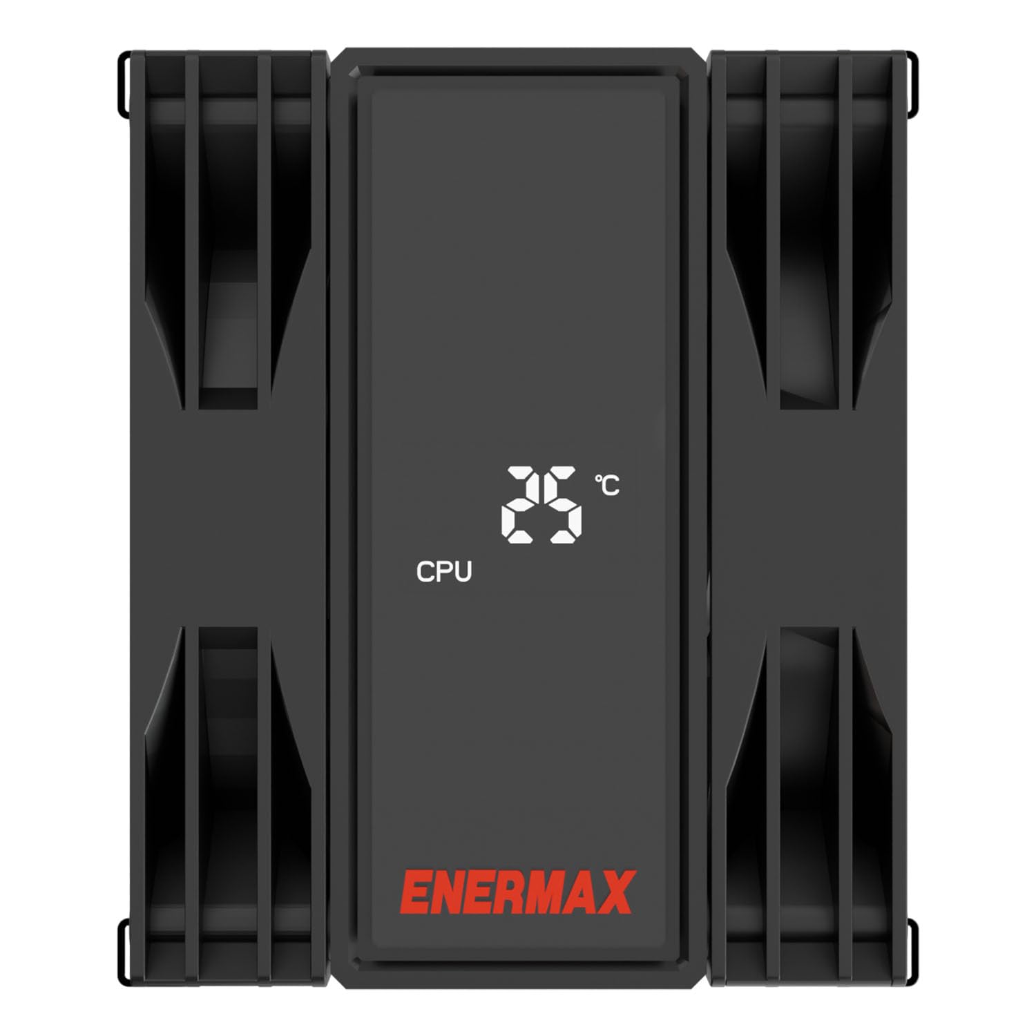 ENERMAX ETS-T41D CPU, indicatore di stato digitale, 2 x 120 mm, cuscinetti FDB, 4 x tubi di calore verniciati da 6 mm, TDP 220W+, con Dow Corning TC-5888, AMD AM5/AM4 Intel LGA1851/1700/115x