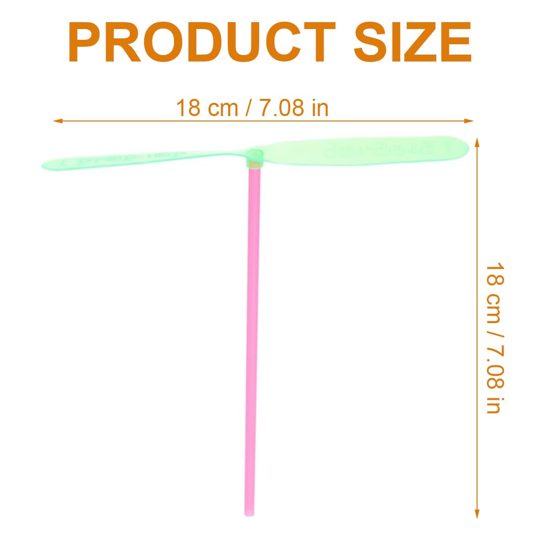 ZYBHMJE 15 Pcs Flying Dragonfly Dragonfly Hand Rub Propeller Flying Helicopter Great Party Favors Outdoor Flying Dragonfly for Kids Random Color - Image 2