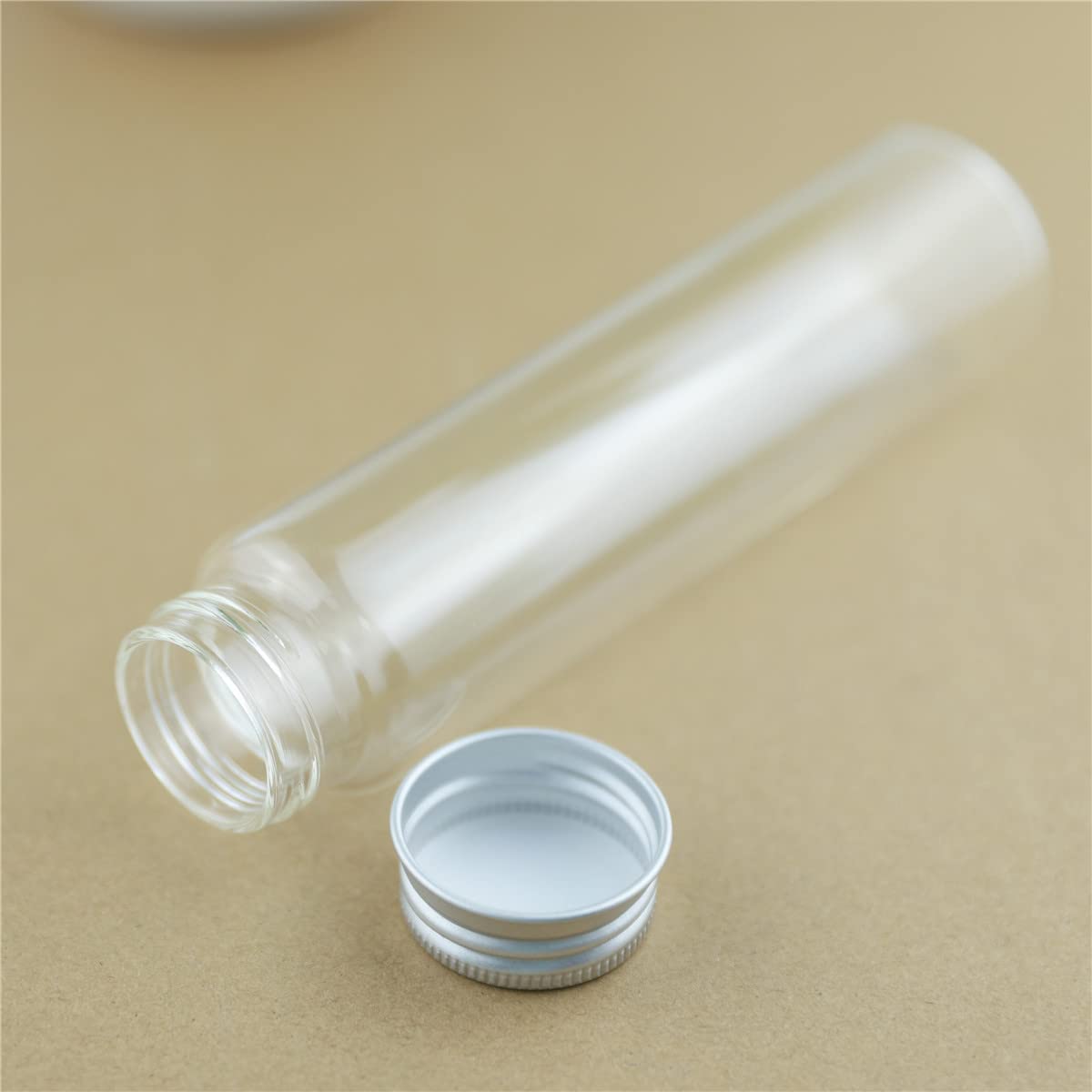 STORKY 15 pz/Lotto 37 * 150mm 120ml Provetta Bottiglia di Vetro Vaso Vuoto Contenitore Fai da Te Bottiglie di Stoccaggio di Spezie di Vetro Vasi Contenitori