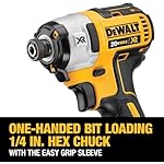 DEWALT 20V MAX XR Impact Driver, Brushless, 3-Speed, 1/4-Inch, Tool Only (DCF887B)-Deal Express Accessories, Yellow - Image 3