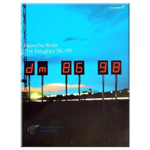 Depeche Mode - Singles 86-98 - Songbook Noten [Musiknoten]