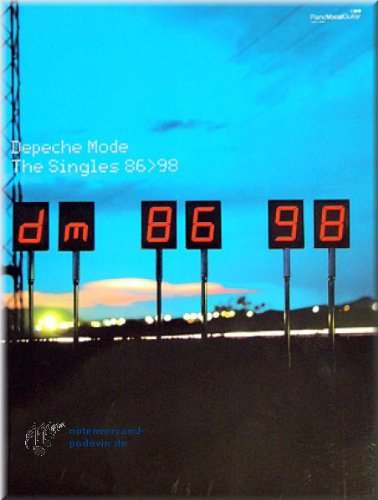 Faber Music Partitions Depeche Mode – Singles 86-98 (français non garanti)
