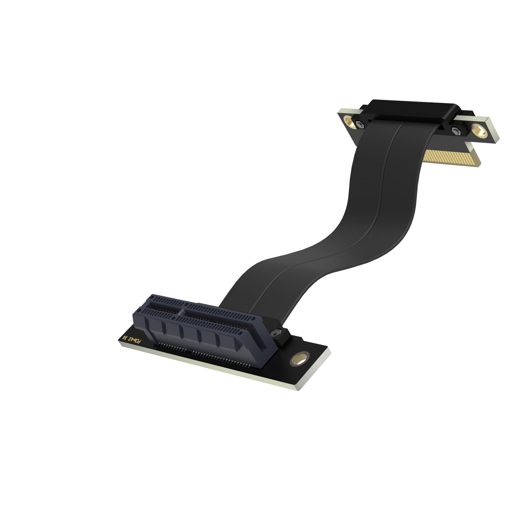 Cavo Prolunga PCIe 4.0 X16 Topiky 30 Cm - Riser Estensore Per Scheda Grafica 128Gbps, Schermato EMI, Compatibile Con RTX 3080/3090/RX6800 - 6