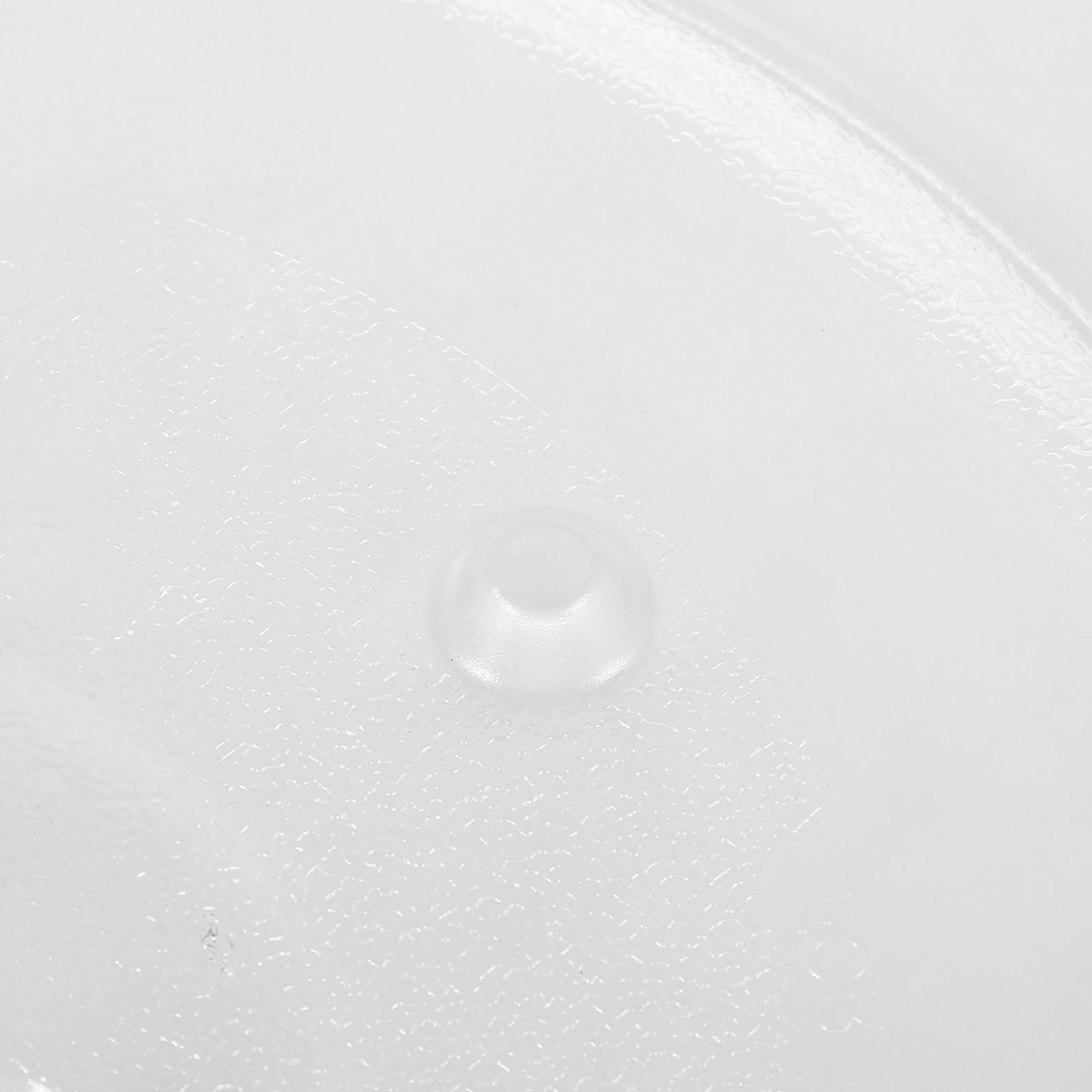 Plato Giratorio de Cristal para Microondas Superficie Lisa y Diseño Delicado, Accesorio Práctico para Cocinar en Microondas