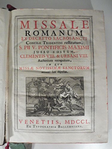 Missale romanum ex decreto sacrosancti concilii
