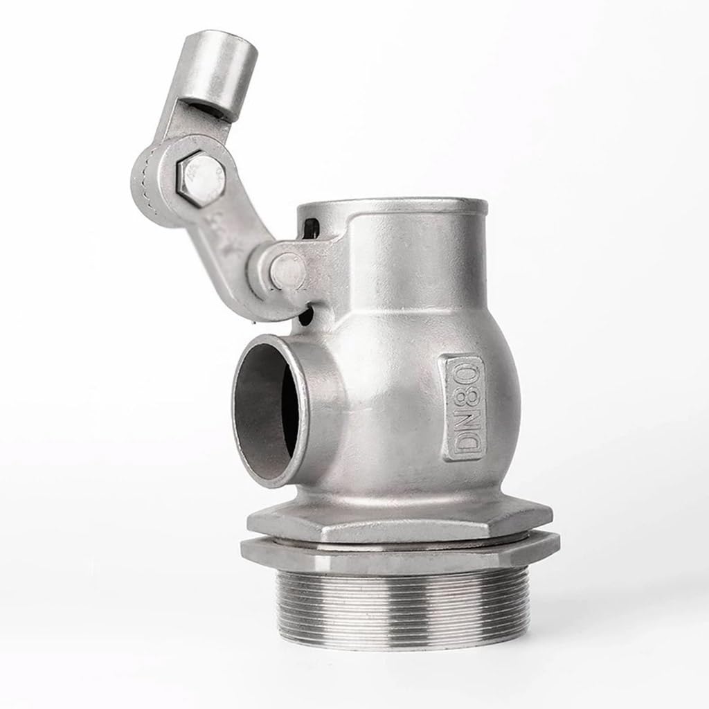 1 Válvula De Flotador Ajustable De Acero Inoxidable 304 De 1/2", 3/4", 1", 1-1/4", 1-1/2", 2", 3", 4", Control De Nivel De Agua, Válvula De Bola Flotante, Cisterna De Flujo/expansión(DN80)