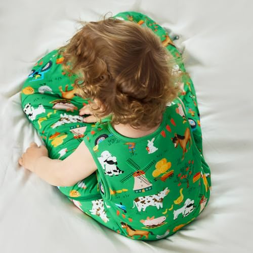 Image of Bamboo Viscose Sleep Sack for Baby, 1.0 & 0.5 Tog Wearable Blanket