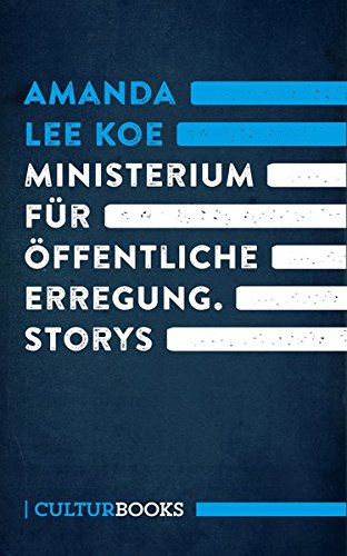 Preisvergleich Produktbild Ministerium für öffentliche Erregung: Storys