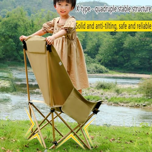 Chaise de pêche extérieur en Oxford 600D robuste avec structure en acier - 8
