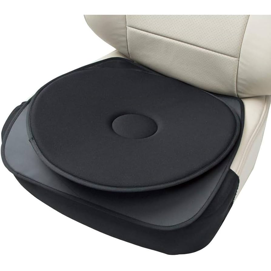 衝撃緩和クッションブラックスタイル 低反発 ピーチ型 円座 穴あき シートクッション （オフィス