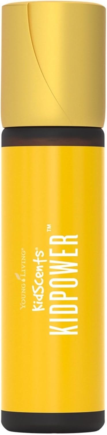 Young Living KidScents KidPower Essential Oil Roll-On | 10 ml | Child-Friendly Essential Oil | Sweet Aroma for School | No Synthetic Perfumes, Dyes, or Artificial Colors