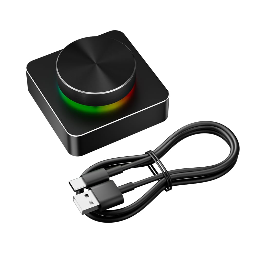 Contrôleur Audio PC Bluetooth USB Bouton de Contrôle Volume Multimédia 3 Modes