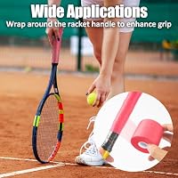 9 Rolls (108 Yards) Prewrap Athletic Tape, 9 Colors Sports Pre Wrap — image 6