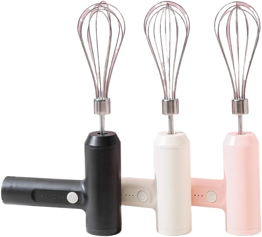 Amazon.co.jp : 電動泡立て器小型 ホイッパー 電動ポータブル