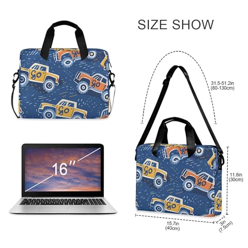 Bolsa Maletín Laptop Azul ALAZA 13-15.6 pulg miniatura 4