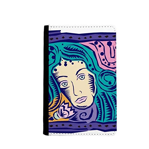 Étui portefeuille pour cartes Vierge du Mexique avec protection constellation intégrale